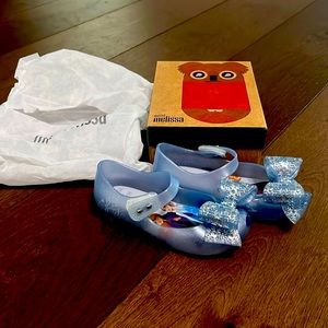 Brand New Mini Melissa Frozen Jelly Sandals